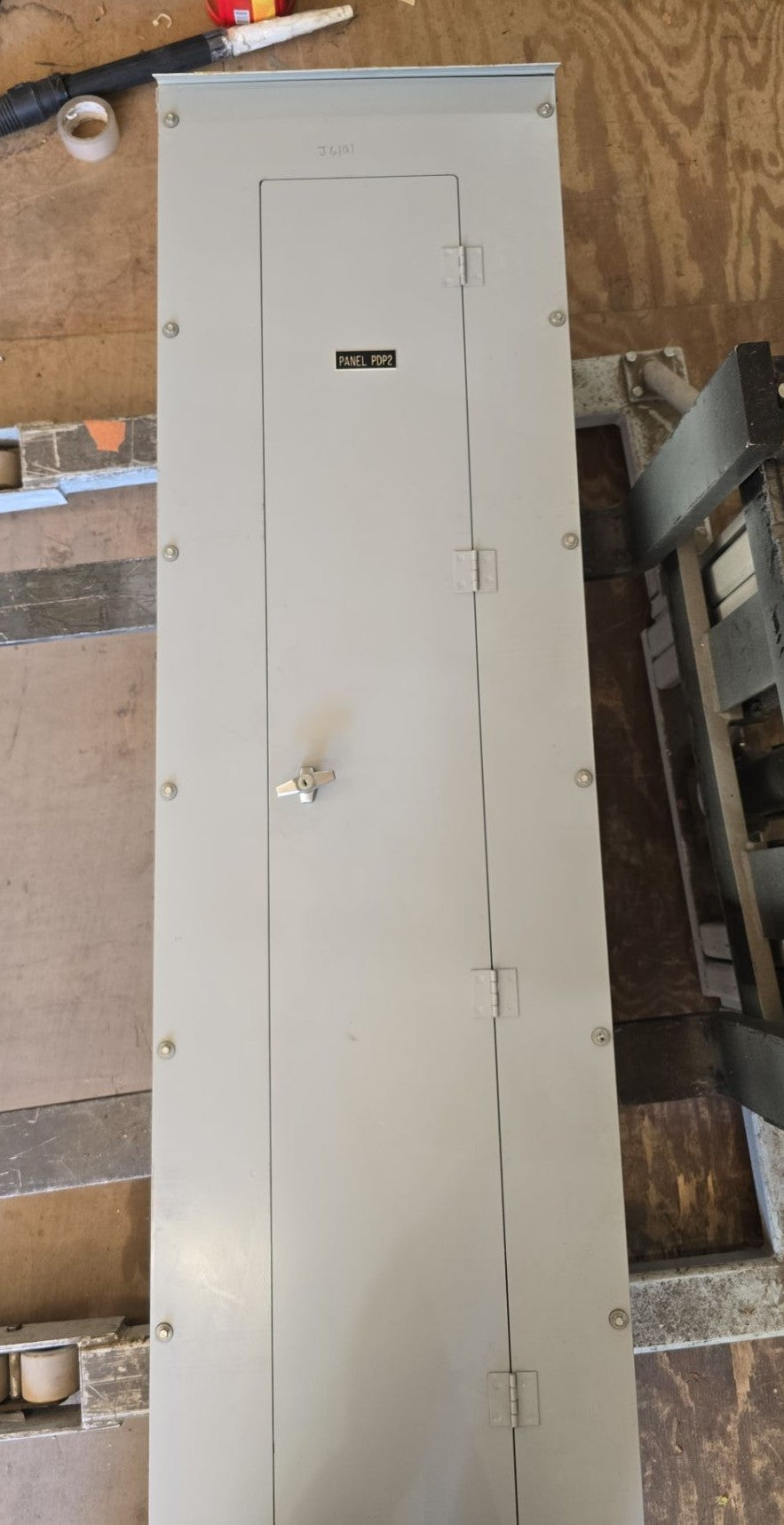 Eaton PRL3A Panelboard 400A 480V 3PH 3W 3R Encl 36 Cir MCB Main HKD3400 LWPQ2072 P702 Used