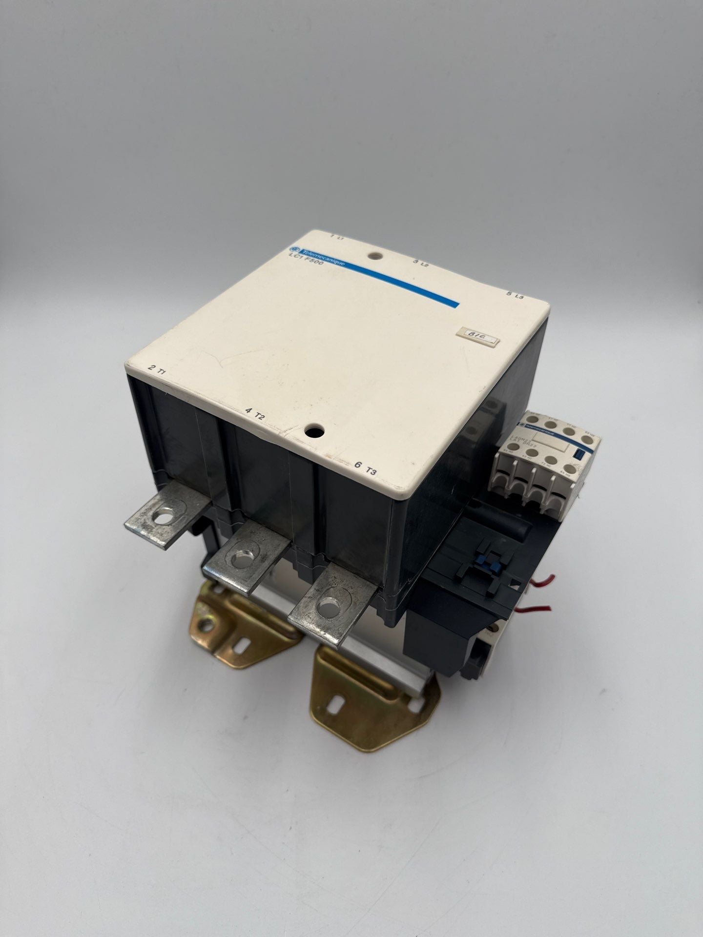 Telemecanque LC1F500 Contactor 700A 3P 1000V LX1FK110 COIL 110/120V LA1DN22 Used