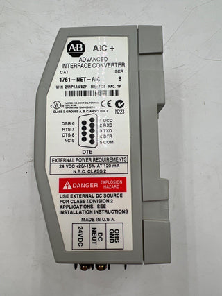 Allen Bradley 1761-NET-AIC New