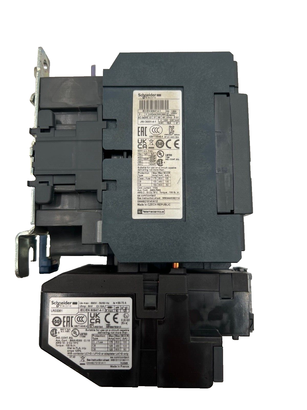 Square D LC1D80 Used