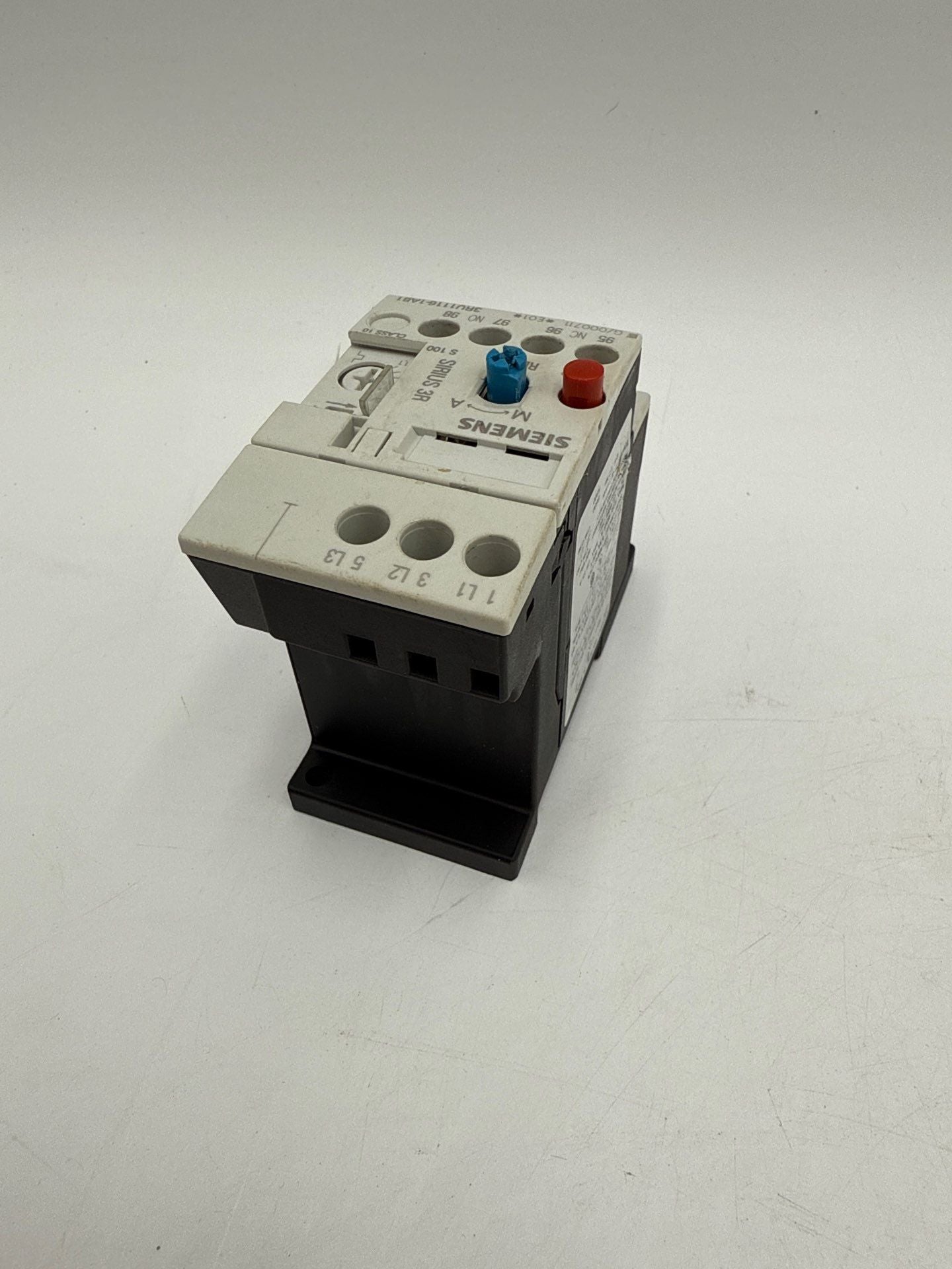 SIEMENS 3RU1116-1AB1 Thermal Overload Relay 1.1-1.6A 3P Class 10 New