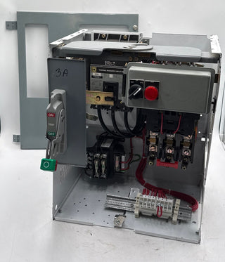 Square D Model 6 Size 3 100A 18" MCC MCCB Bucket Motor Control 100 Amp 8536SE01S Used