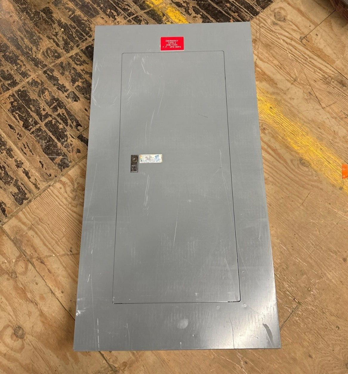 Square D NQ Panelboard 60A 208Y/120V 3PH 4W 42 Circuit MCB 60 Amp Panel P115 Used