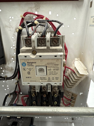 Eaton Freedom 2100 18" 15A Combo MCC Bucket HFD3015 Breaker Size 2 Starter Used