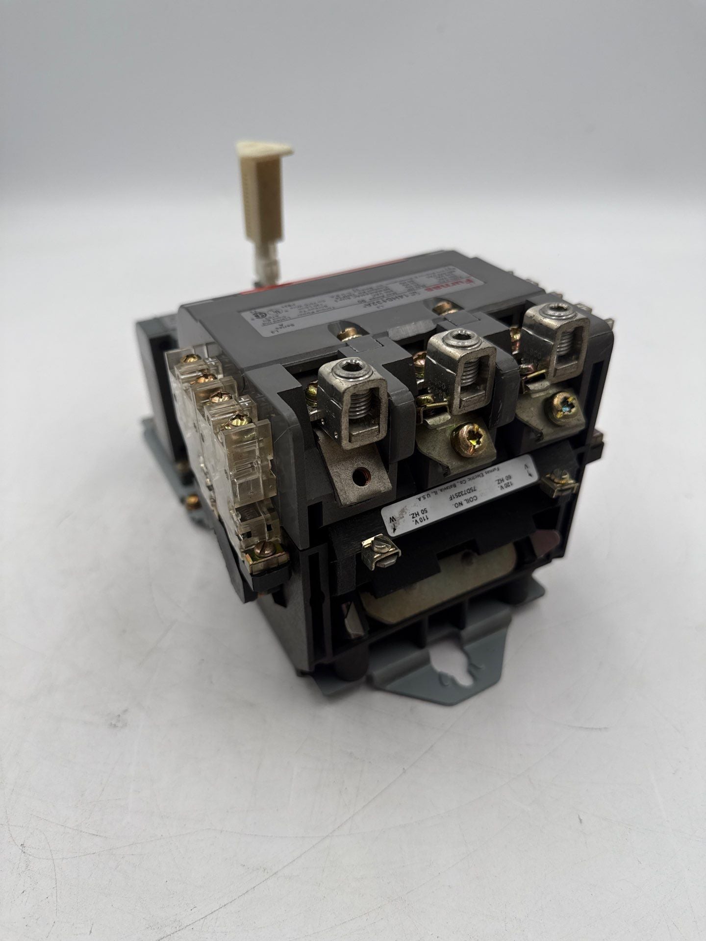 Furnas 14HS+32A Starter 90A 600V Size 3 Coil 110/120V ESP100 Overload 48BSJ3M20 Used