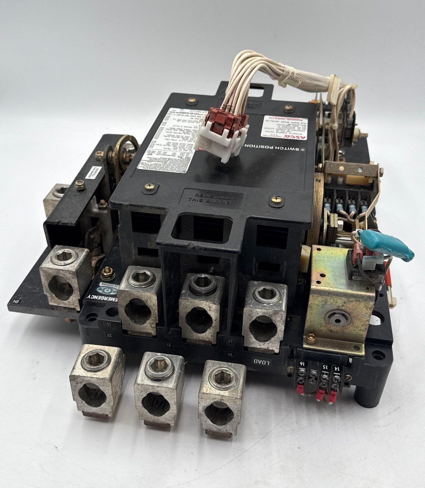 ASCO Series 940 Automatic Transfer Switch 260A 480/277V 60Hz E940326097XC Used