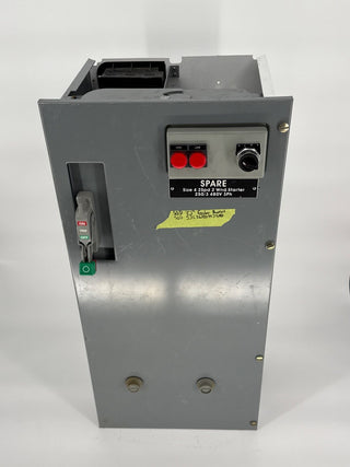 Square D Model 6 32" 250A MCC Feeder Bucket JJL36250M75AB Breaker Used
