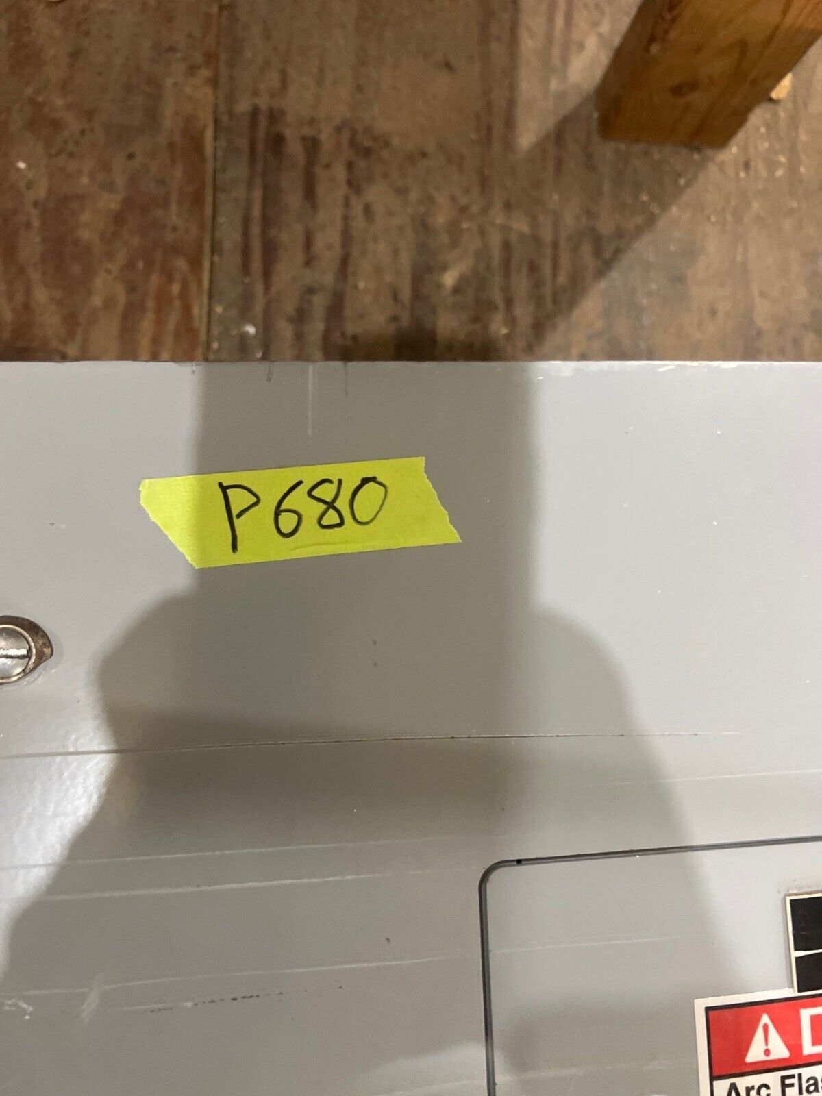 CH PRL3A Panelboard 100A 480/277V 3PH 4W 42 Cir MLO Main Lug Indoor 100 Amp P680 Used