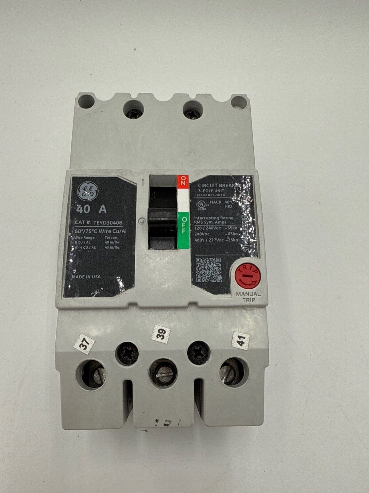 GE TEYD3040B Used