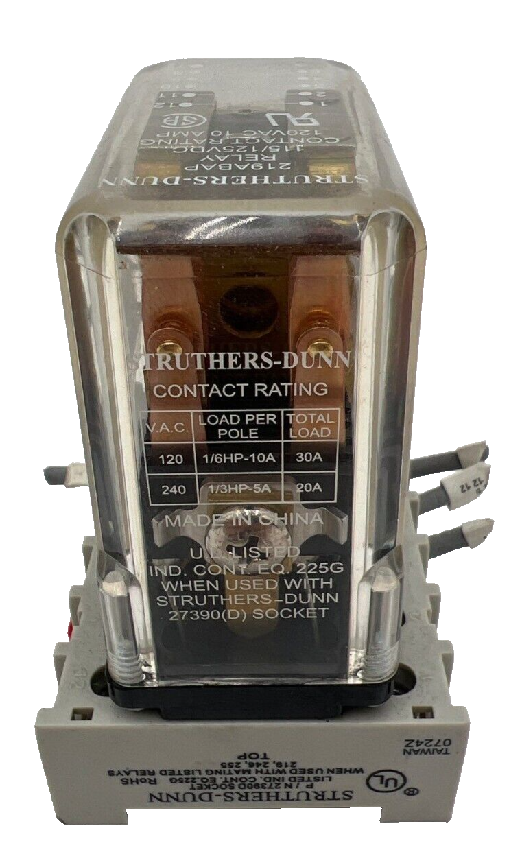 Struthers-Dunn 219ABAP-120VAC Used