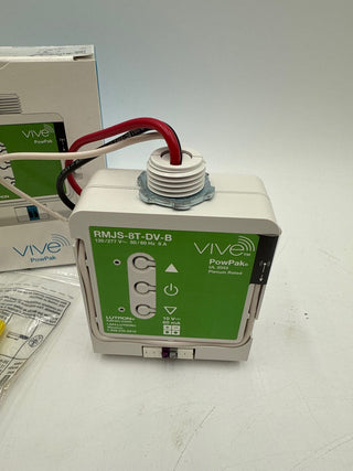 Lutron RMJS-8T-DV-B PowPak Dimming Module 120/277V 8A 50/60Hz Plenum Rated New