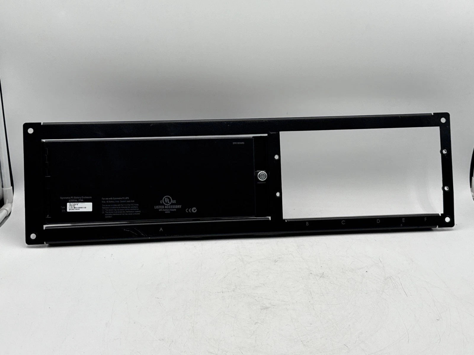 APC 640-4711B REV. 03 EPO Connection And Trip Board 6404711B With Enclosure Used