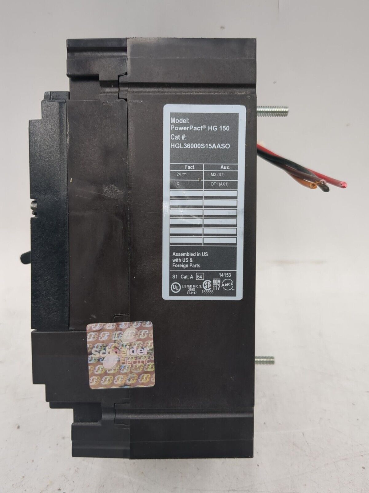 Square D HGL36000S15AASO Used