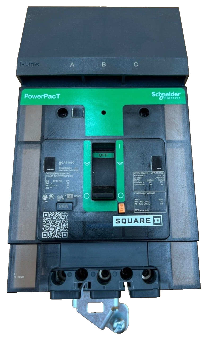 Square D BGA34090Y New