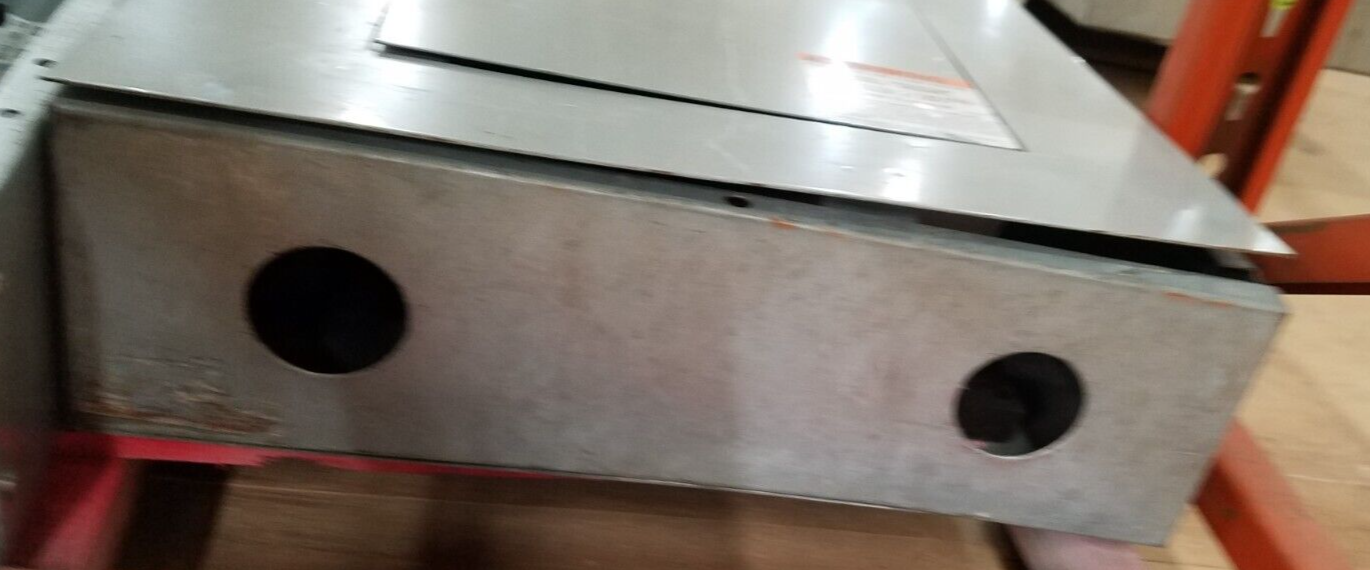 GE AQF3421MTX Panelboard 125A 208Y/120V 3PH 4W MLO 42 Circuit Main Lug Box AB37B P467 Used