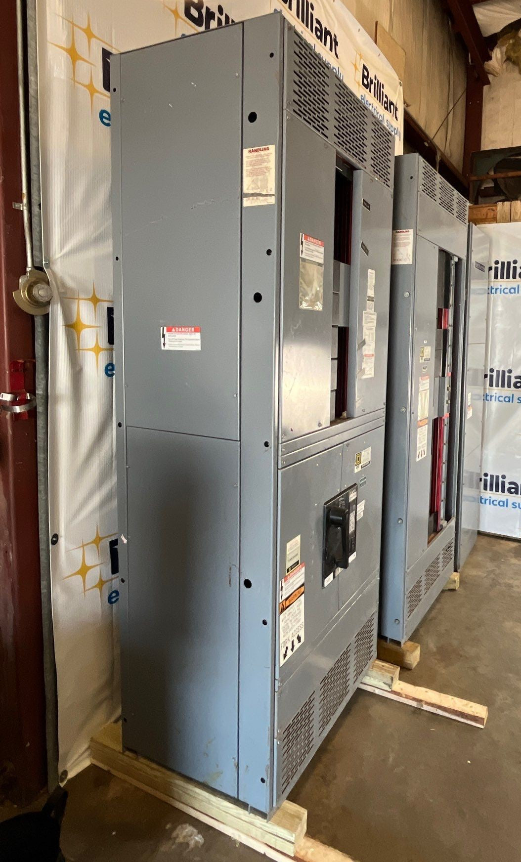 Square D QED Switchboard 1600A 480/277V 3PH 4W MCB PXF361600G LSIG Ground Fault Used