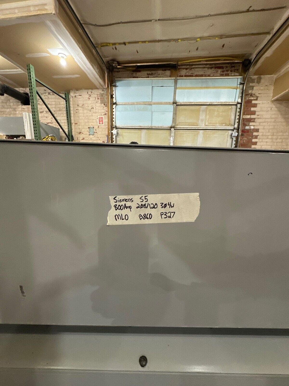 Siemens S5 Panelboard S5C60ML800ATS 800A 208Y/120V 3PH 4W Main Lug MLO 800 Amp P506 P505 Used