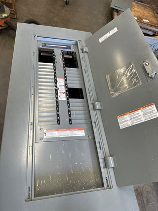 Square D NF Panelboard 250A 600Y/347V 3PH 4W 42 Circuit Indoor Encl 250 Amp MLO P355 Used