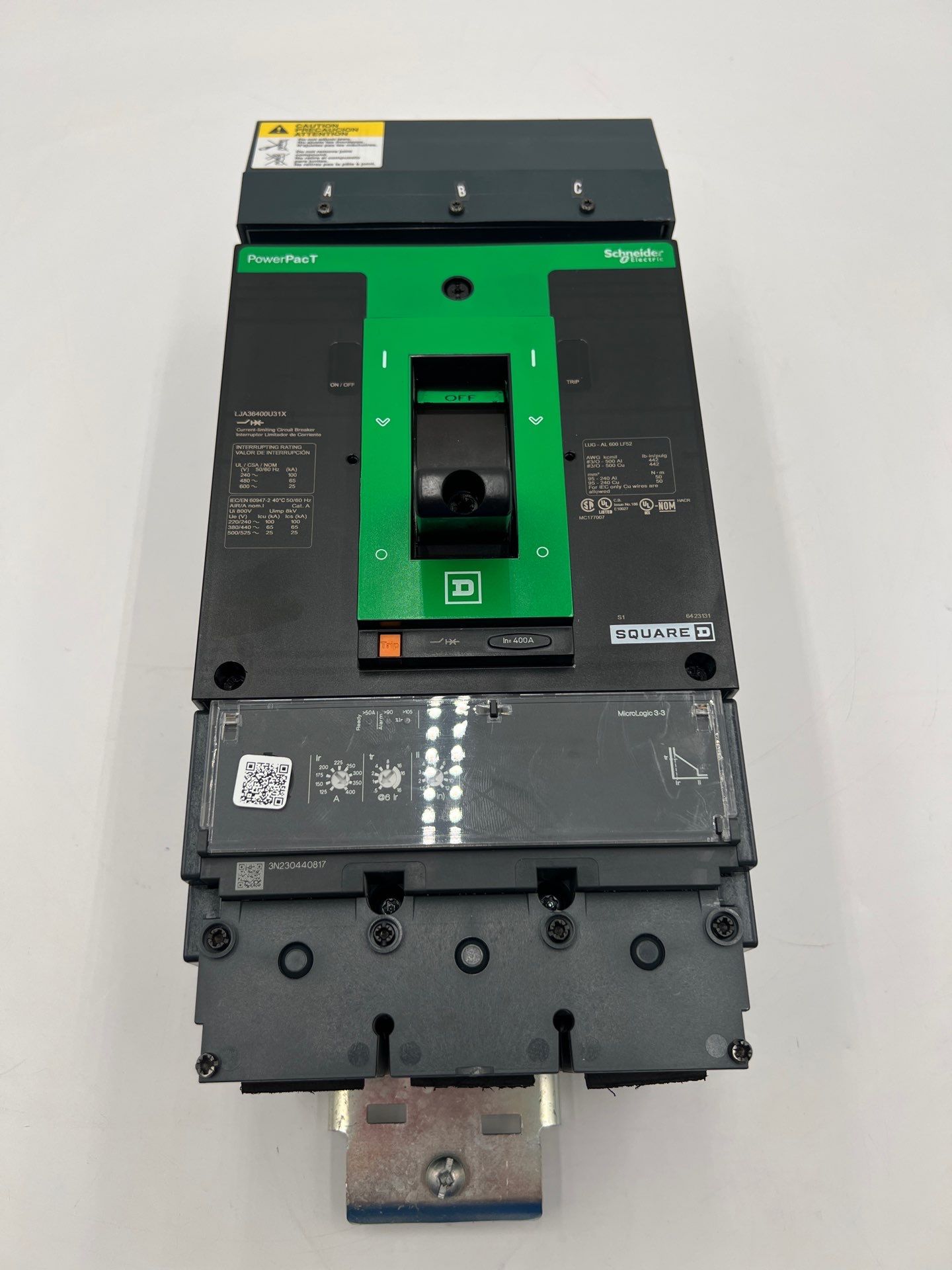 Square D LJA36400U31X Used