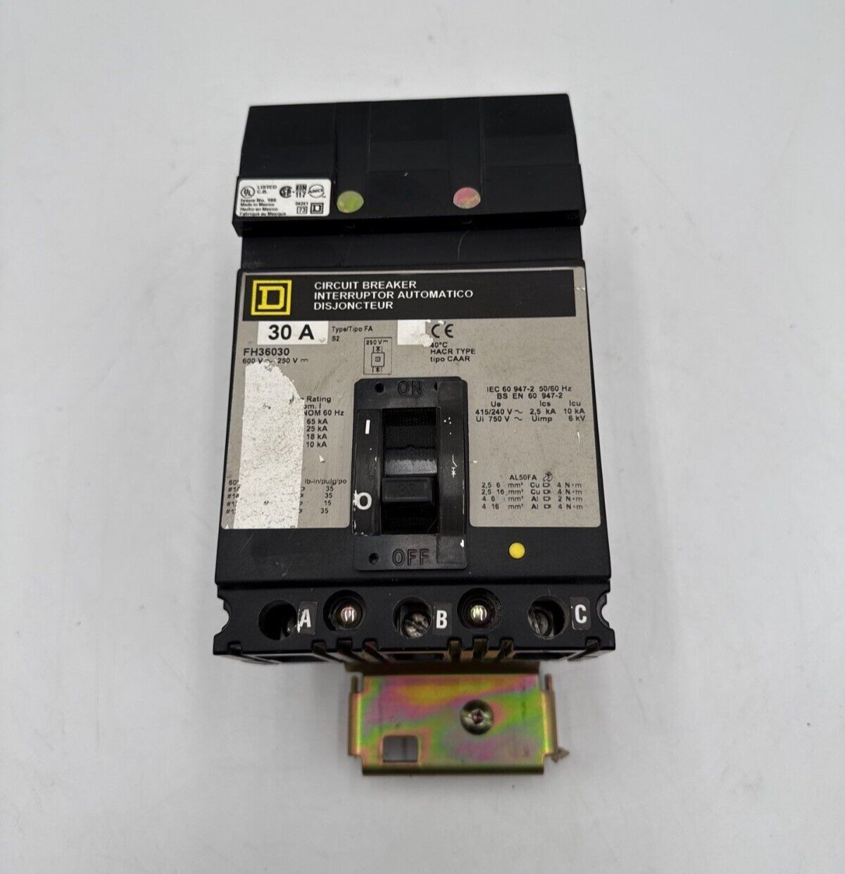 Square D FH-36030 Used