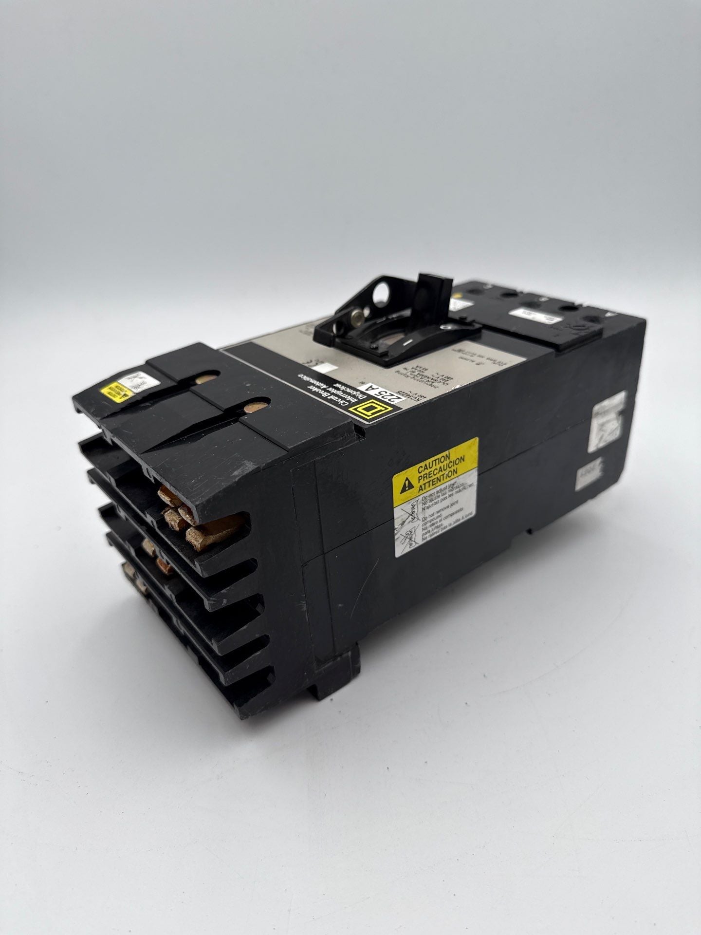 Square D KC34225 I-Line Circuit Breaker 225A 3P 480V KC 225 Amp 3 Pole Used