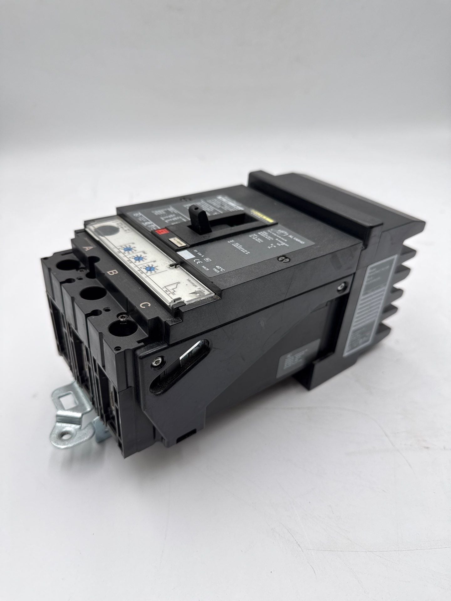 Square D HJA36150U33X I-Line Circuit Breaker 150A 3P 600V HJA 150 Amp 3 Pole Used