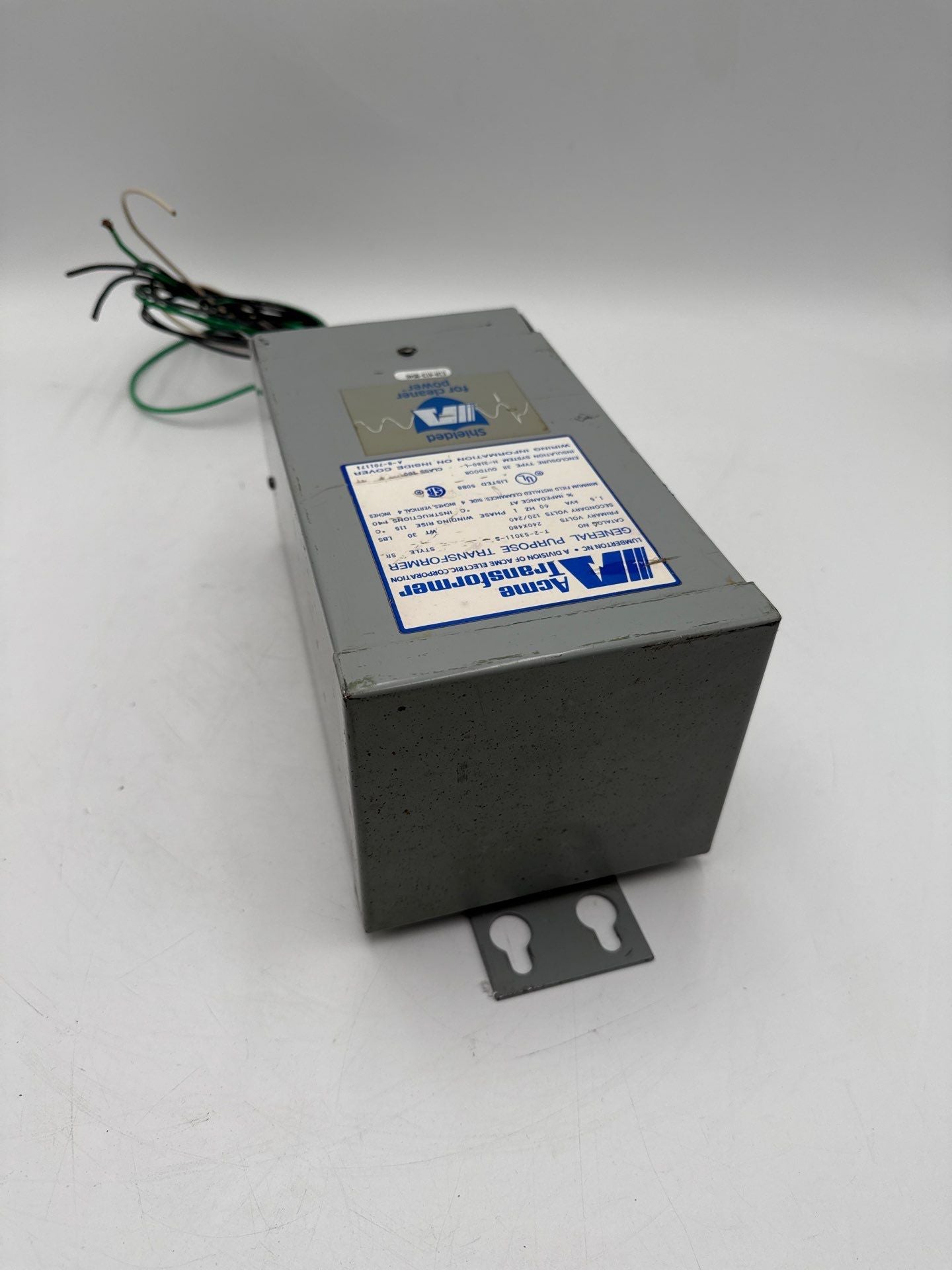 ACME T-2-53011-S Transformer 1.5kVA 1PH Pri 240x480 Sec 120/240V 3R Encl Used