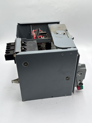 Square D Model 6 12" 15A Breaker Size 1 Starter Combo MCC Bucket Used