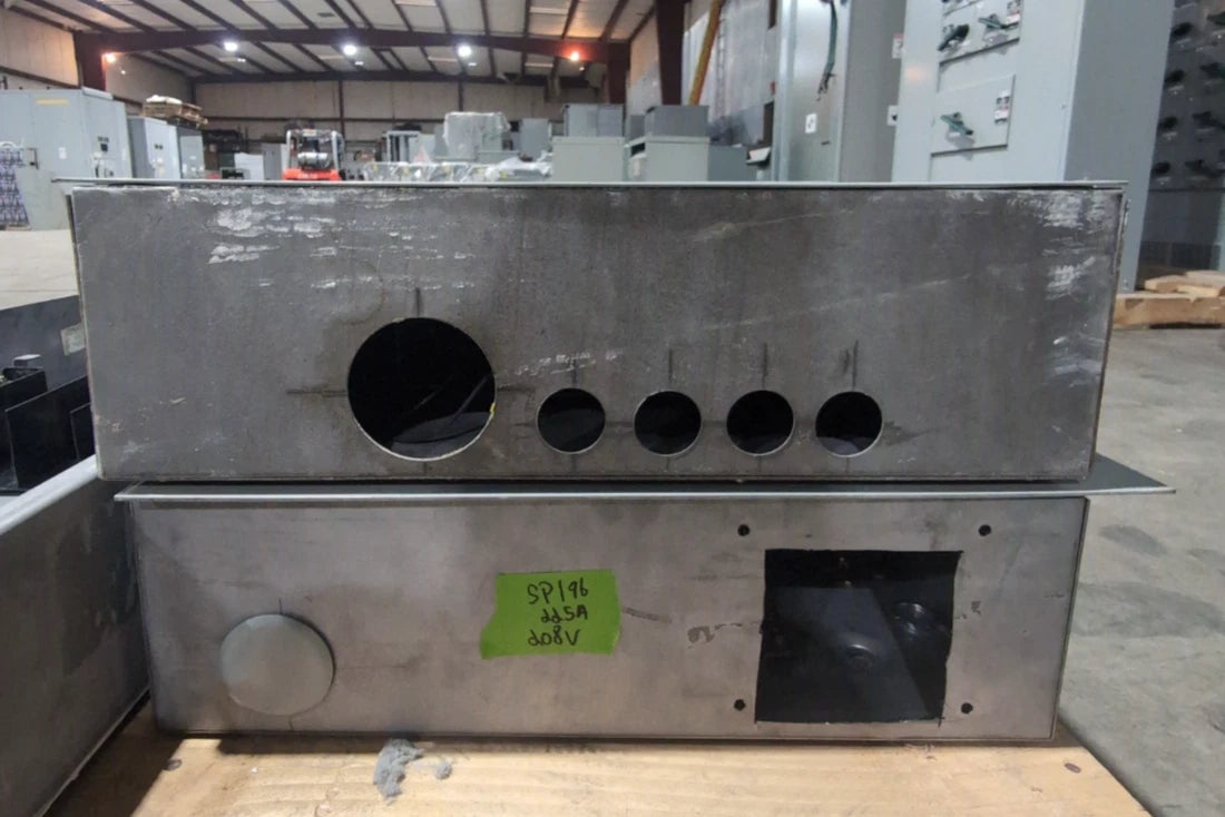 GE AEF3182BB Panelboard 225A 480/277V 3PH 4W 18 Cir MCB Panel 225 Amp TFJ236225 Used