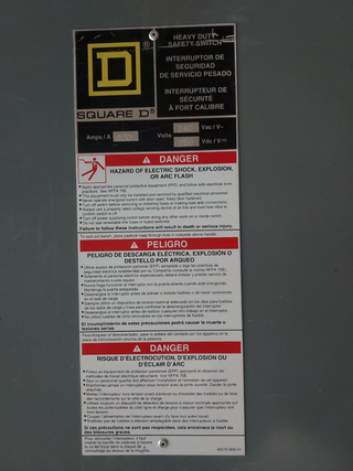 Square D H327N Used