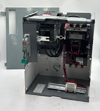 Square D Model 6 18" 100A Combo MCC Bucket HDL36100 Breaker Size 3 Starter Used