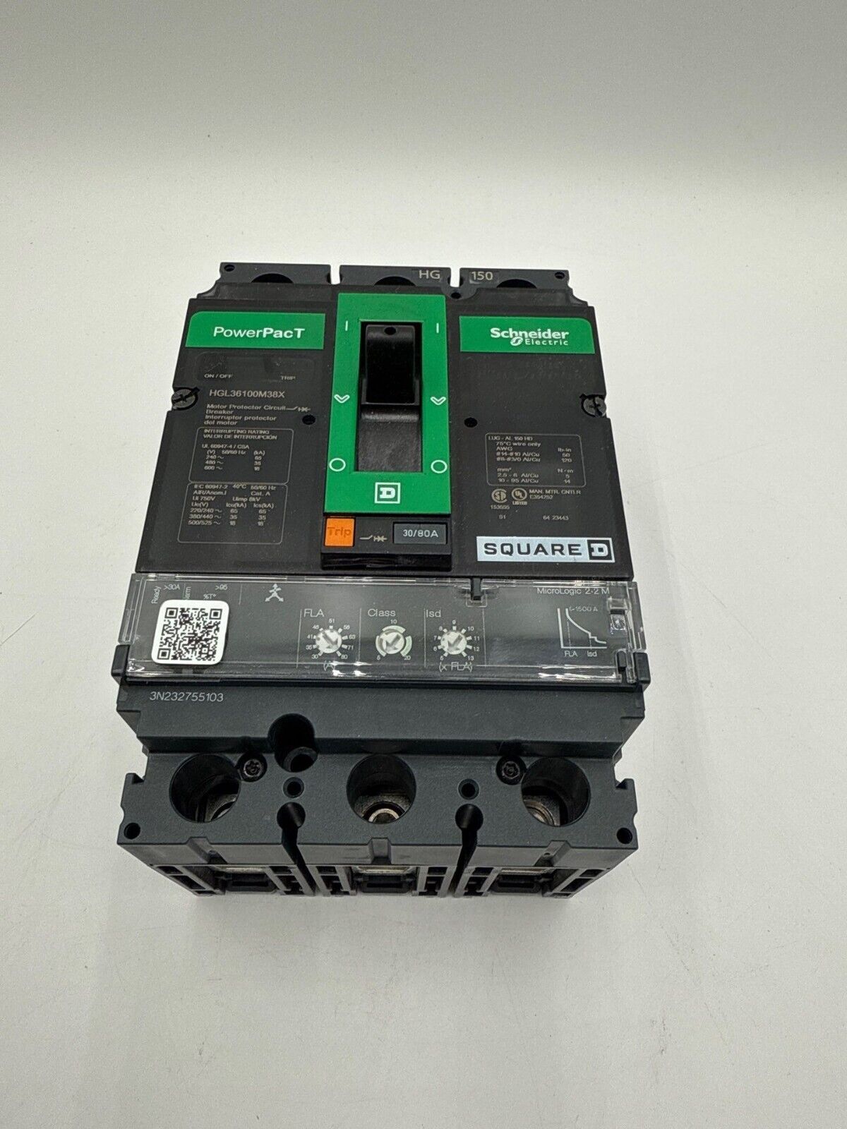 Square D HGL36100M38X New