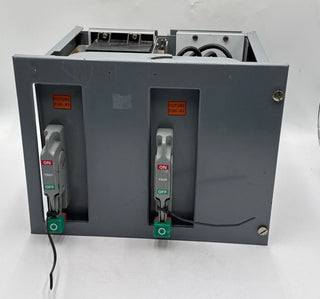 Square D Model 6 12" Dual Twin 50A Feeder MCC Bucket FCP34050 Breaker 50Amp Used