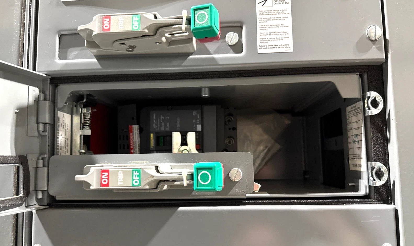 6" Square D Model 6 40A MCC Feeder Bucket 40 Amp HJL36040 Breaker HJL New