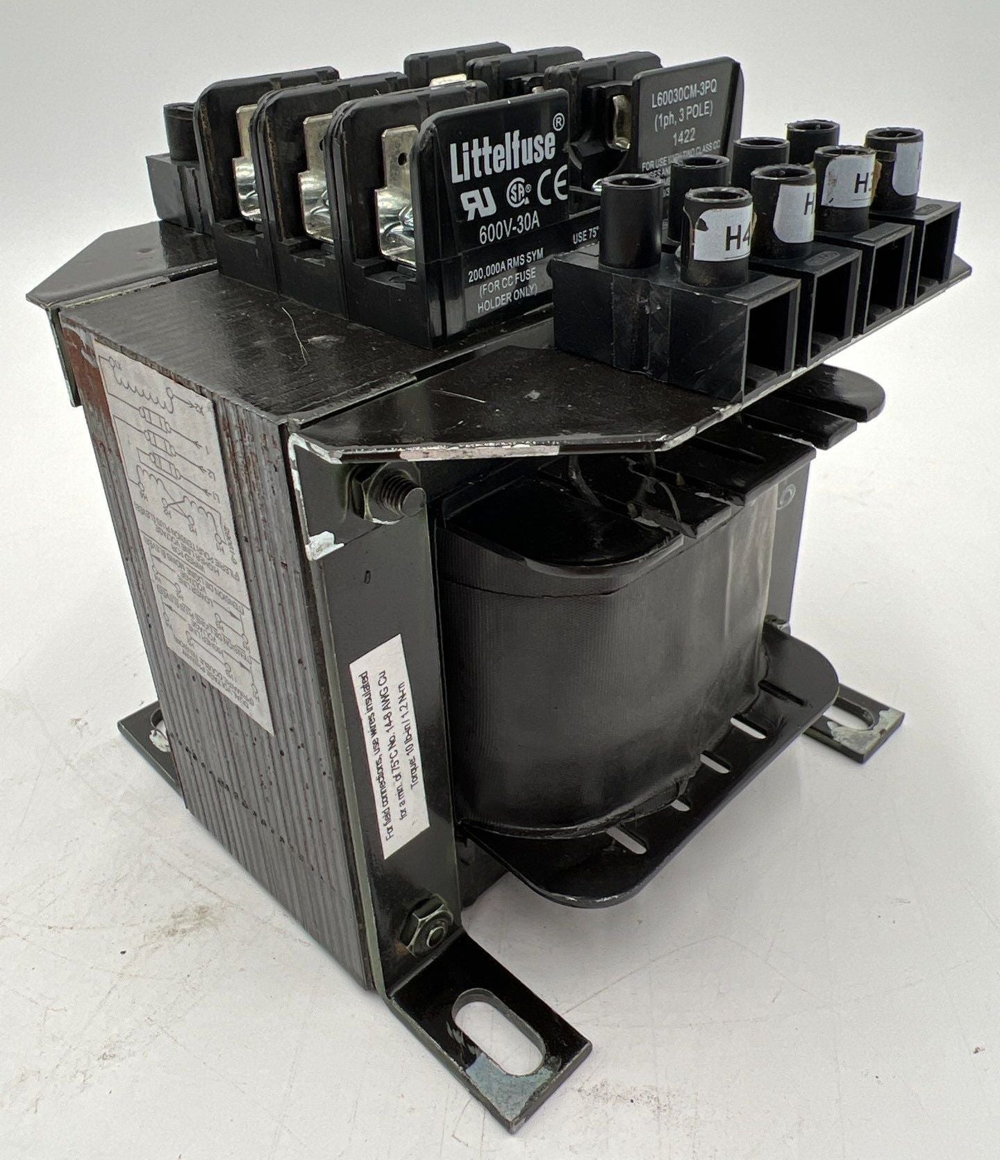 Allen Bradley 1497-G-BASX-3-N Control Power Transformer 0.500kVA Pri 240/480V Sec 120V Used