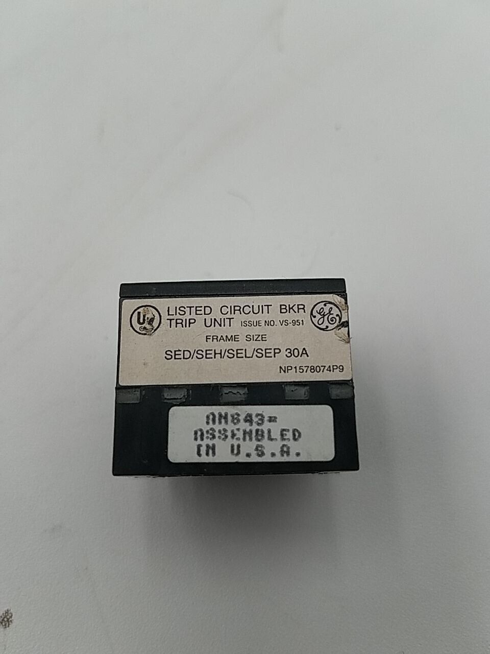 GE SRPE30A15 Used