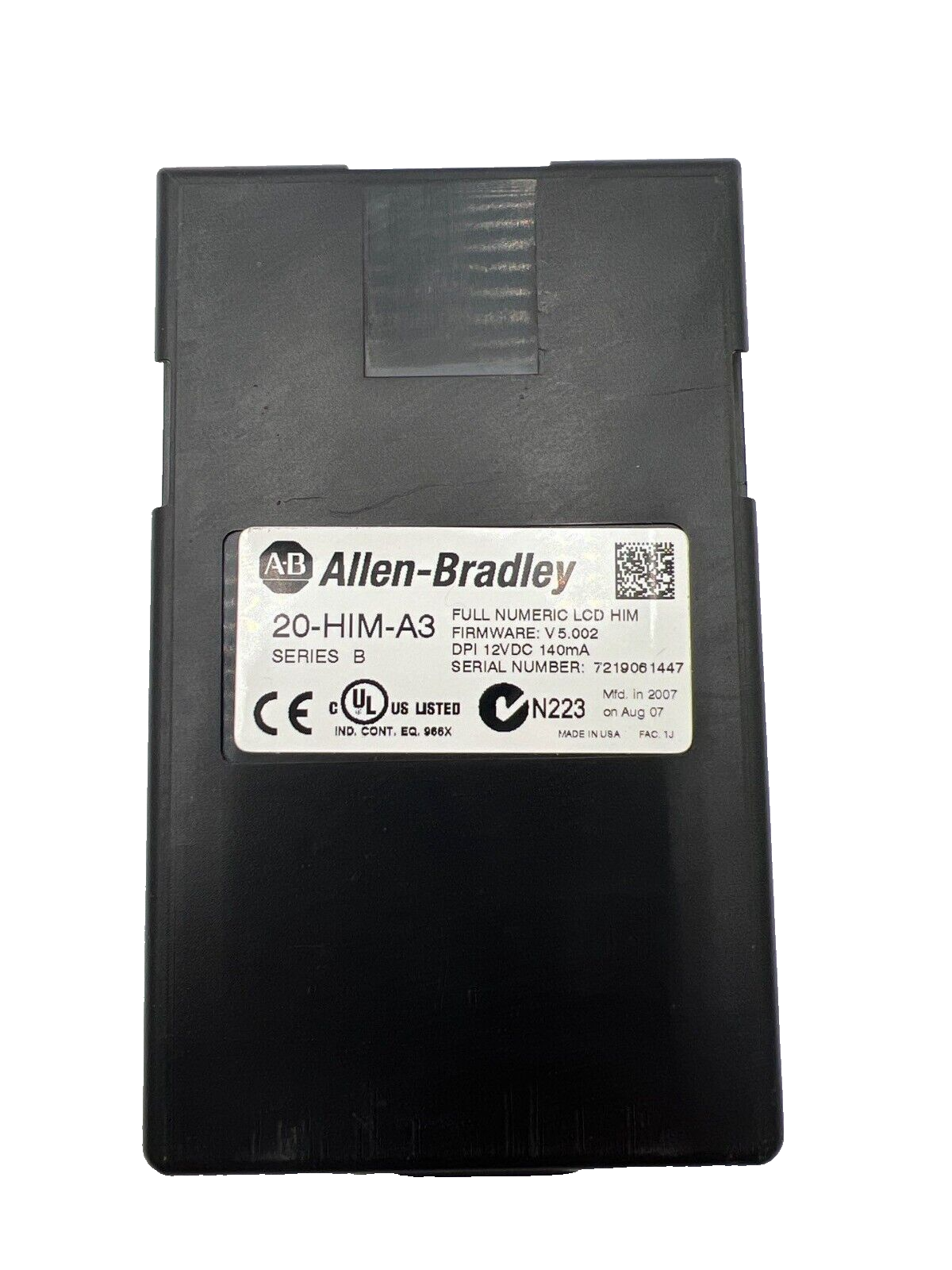 Allen-Bradley AB 20-HIM-A3 Used