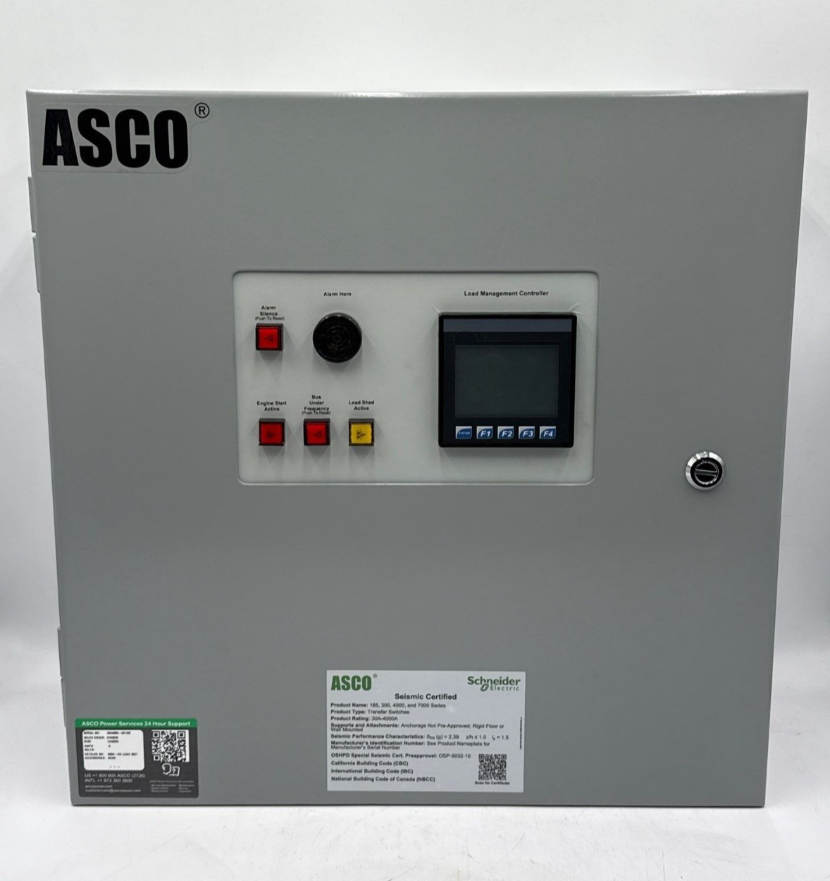 ASCO HE-XT104 5800 Series Load Management Controller Unit 5850-DG