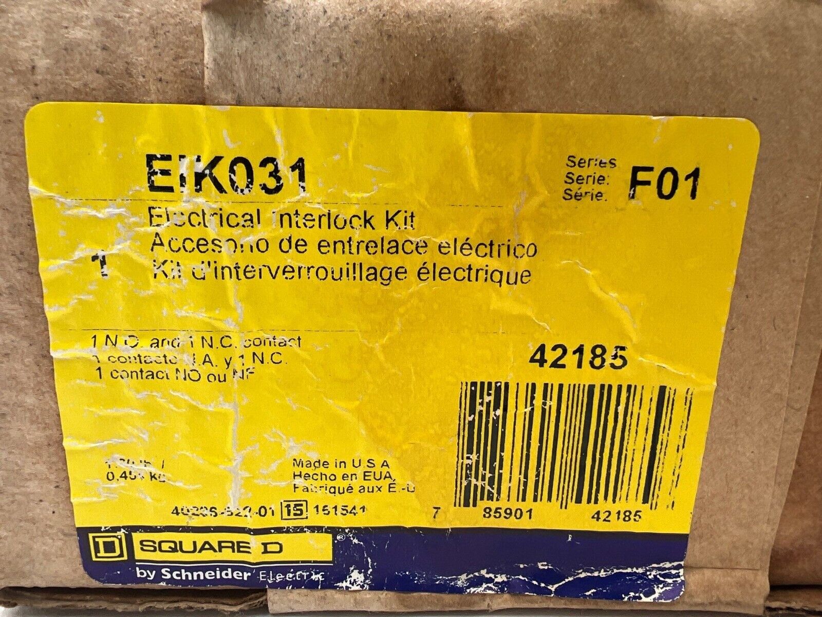 Square D EIK031 New