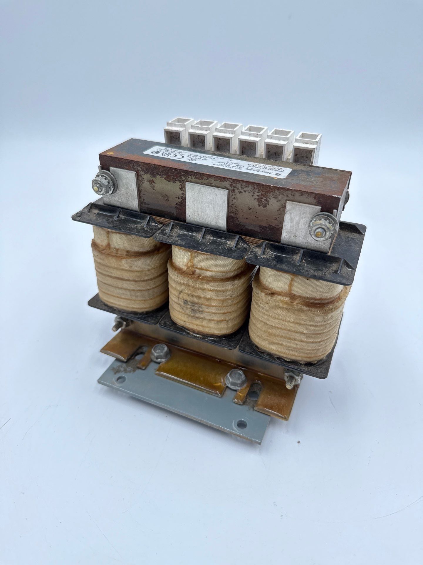 Allen Bradley 1321-3R18-B Line Reactor 3PH 1.5mH 18A 600V IP20 Open Type Used