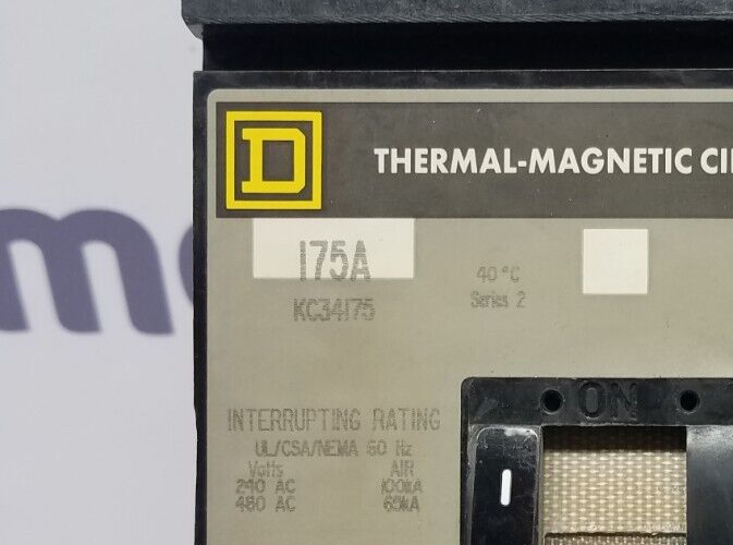Square D KC34175 Used