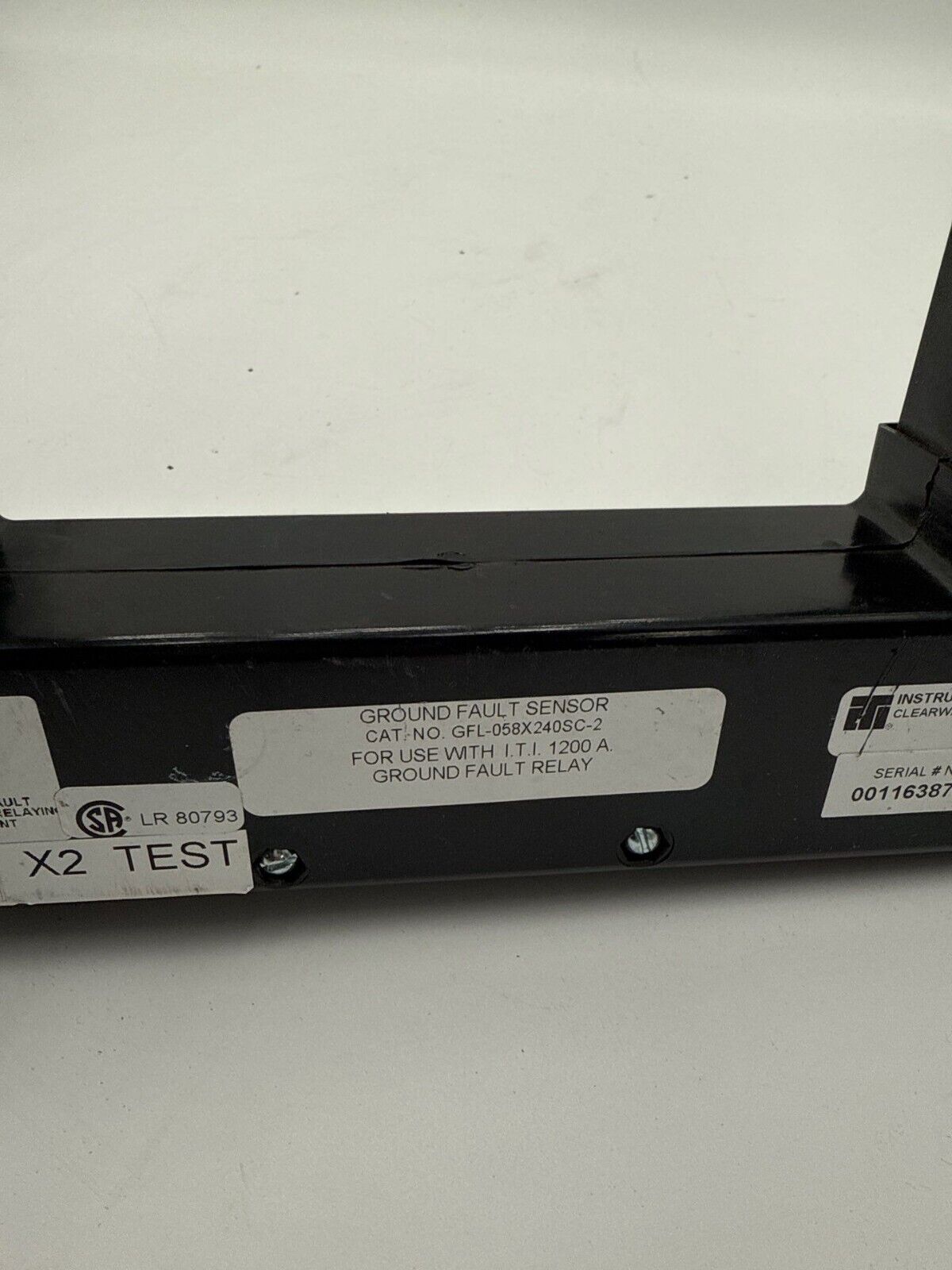 Instrument Transformers GFL-058X240SC-2 Used