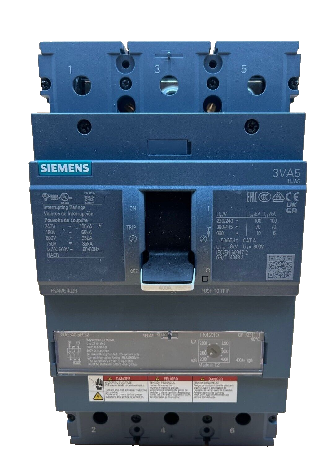 Siemens 3VA5340-6EC32-0AA0 New