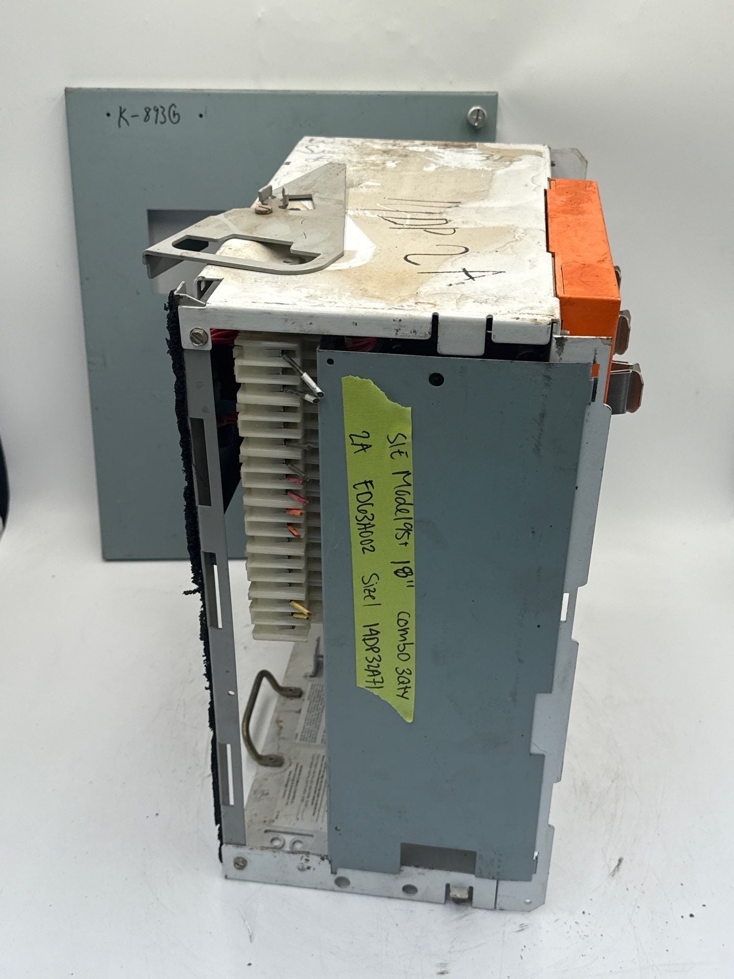 Siemens Model 95+ 18" 2A Combo MCC Bucket Size 1 14DP32A71 Starter ED63A002 Used