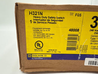 Square D H321N New