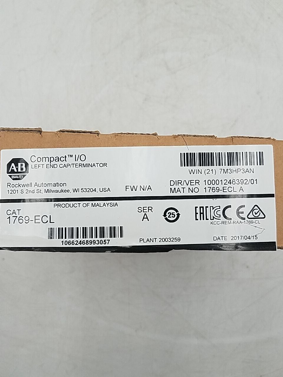 Allen-Bradley 1769-ECL New