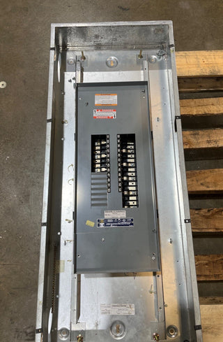 Square D NQOD430L400 Panelboard 400 Amp 3PH 208/120V 4W 30 Cir MLO Panel 400A Used