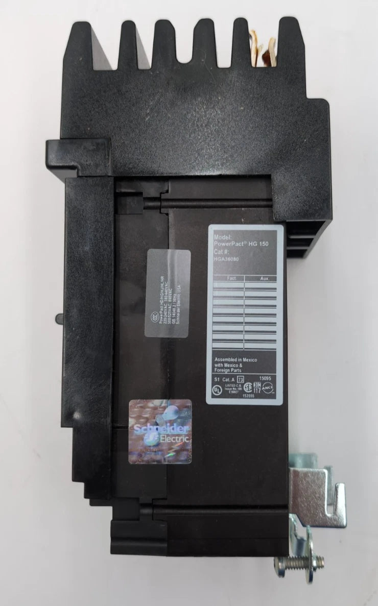 Square D HGA36080 I-Line Circuit Breaker 80A 3P 600V 3PH HGA 80 Amp New Take Out New