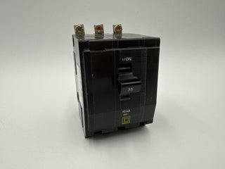 Square D QOB335 Circuit Breaker 35A 3P 240V QOB Bolt On 35 Amp 3 Pole New