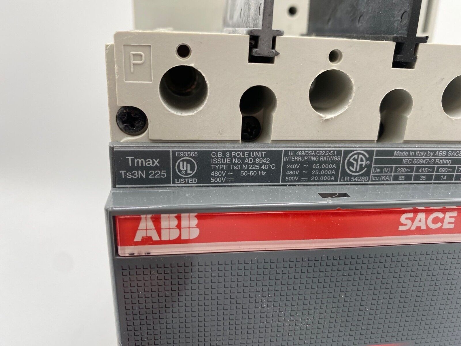 ABB TS3N225 Used
